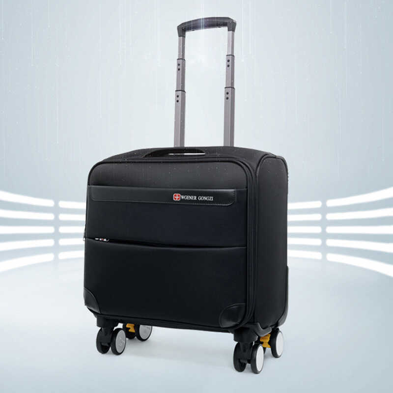 ผ้า Oxford รถเข็น 93 ซม.กระเป๋าเดินทาง 60 ซม.ขนาดใหญ่ความจุรหัสผ่าน Swiss Army มีดที่กําหนดเองโลโก้