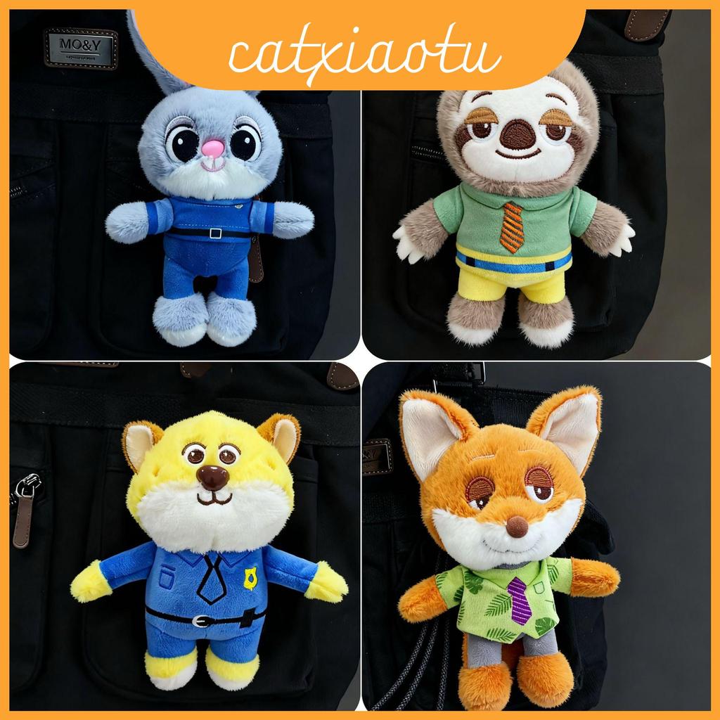 น่ารัก Judy Nick Sloth Sloth และ Benjamin พวงกุญแจตุ๊กตาสําหรับของขวัญเด็ก