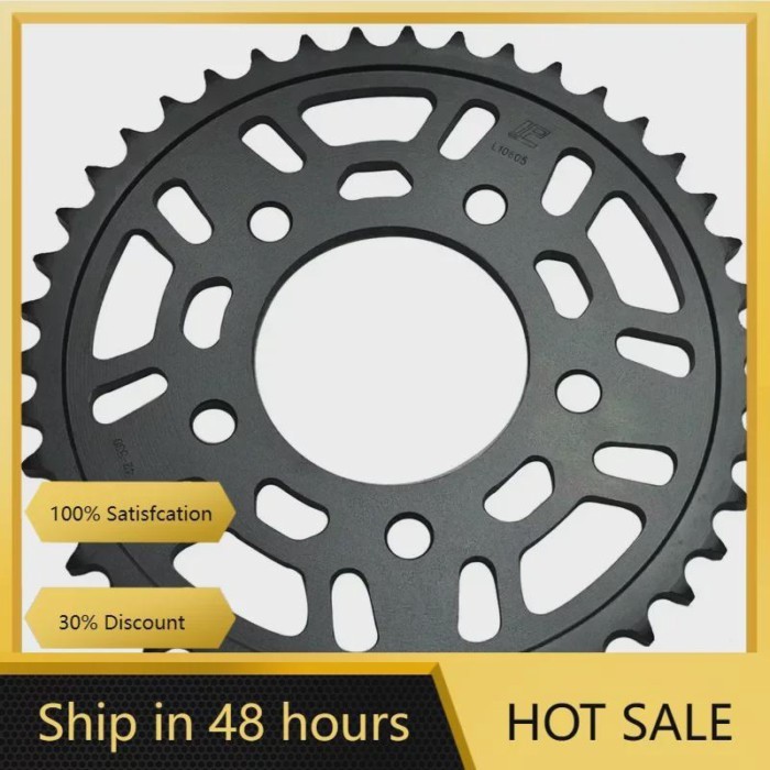 Motorcycle Equipments Rear Sprocket For Honda 530 CBX400 VFR700 CBX750 VFR750 CBR500 FT400 VF400 CB