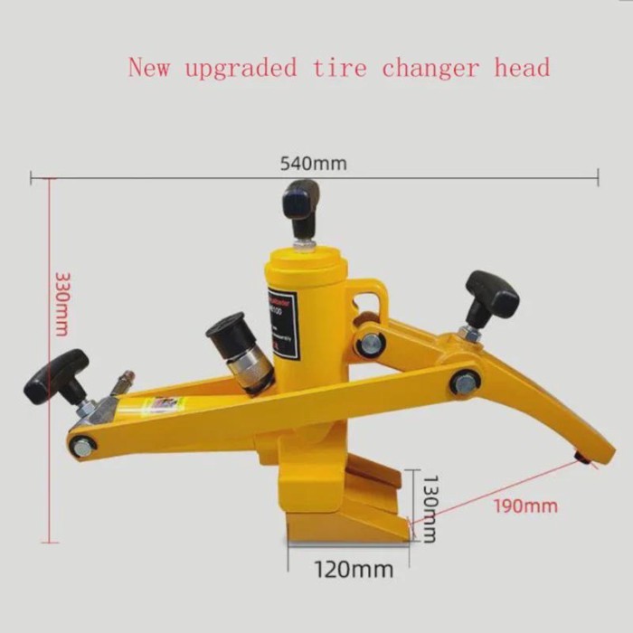 1PC Tire Press Truck Trailer Forklift Loader Tire Removal Repair Tool Pneumatic Portable Stripper T