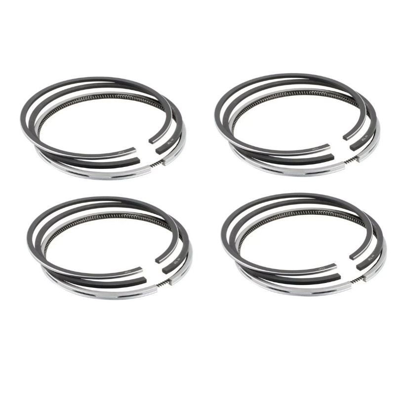 6pcs  03H 107 065 N +0.5 Engine Pistons Rings Set  For Porsche Cayenne VW Passat Audi Q7 VR6 3.6L F