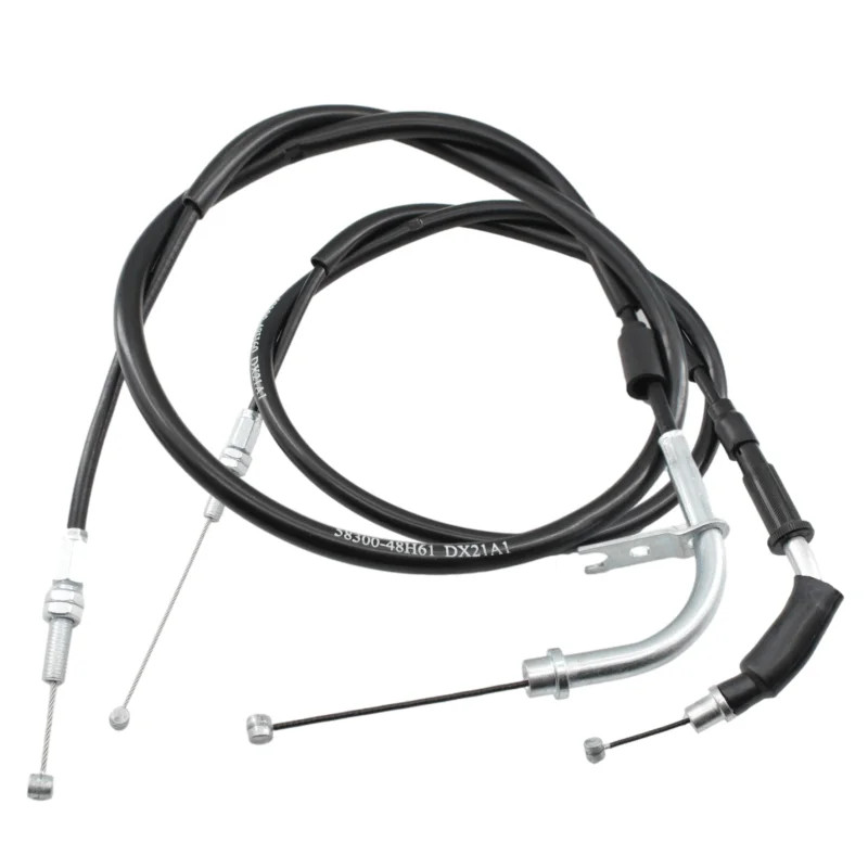 For Suzuki LIXIL GW250 GW250S GW250F Throttle Pull Cable 2pcs2014 2015 2016 2017