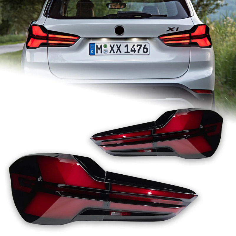 AKD Car Lights for BMW  X1 LED Tail Light 2017-2021 F48 Rear Lamp DRL Dynamic Signal Reverse Automo