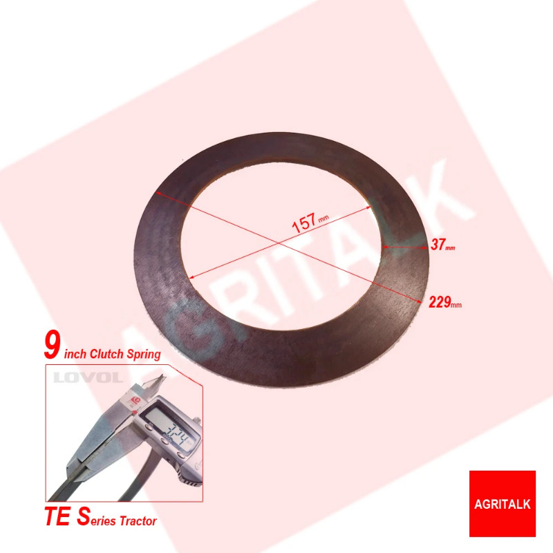 Clutch spring for Foton Lovol FT254 / TE254 / TE250A / FT354 /TE354, part number:  FT200.21B.105 /