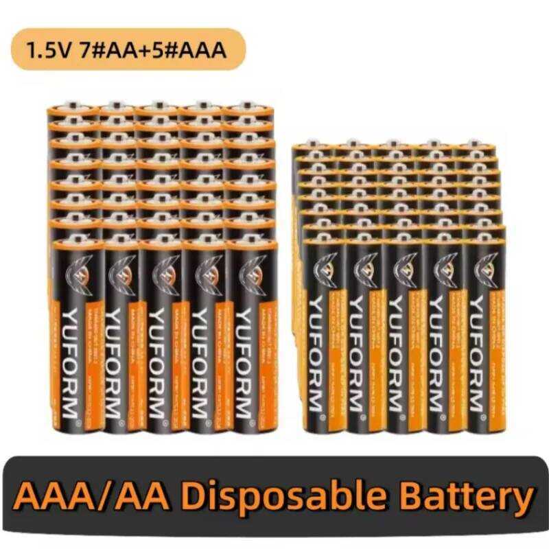C NEW AA Battery 1.5V AAA Disposable Alkae Dry Battery For LED Light Toys Mp3 Cameraflashshavercdpl
