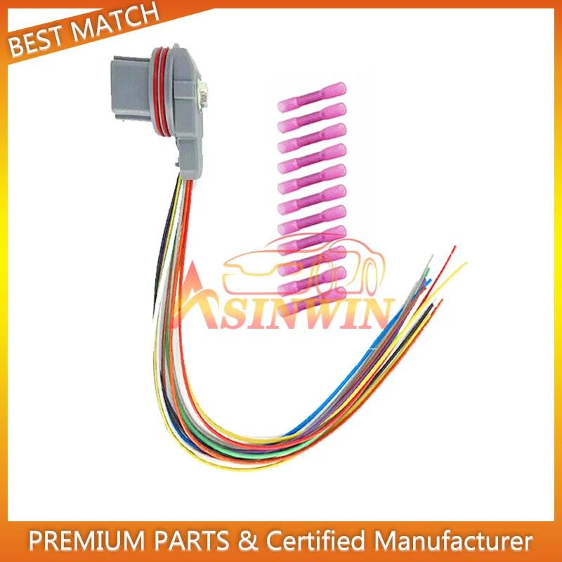 For Ford Avanti 5R55N 5R55W 5R55S  350-0165  Wire Harness Pigtail Repair Kit Shift Transmission Sol
