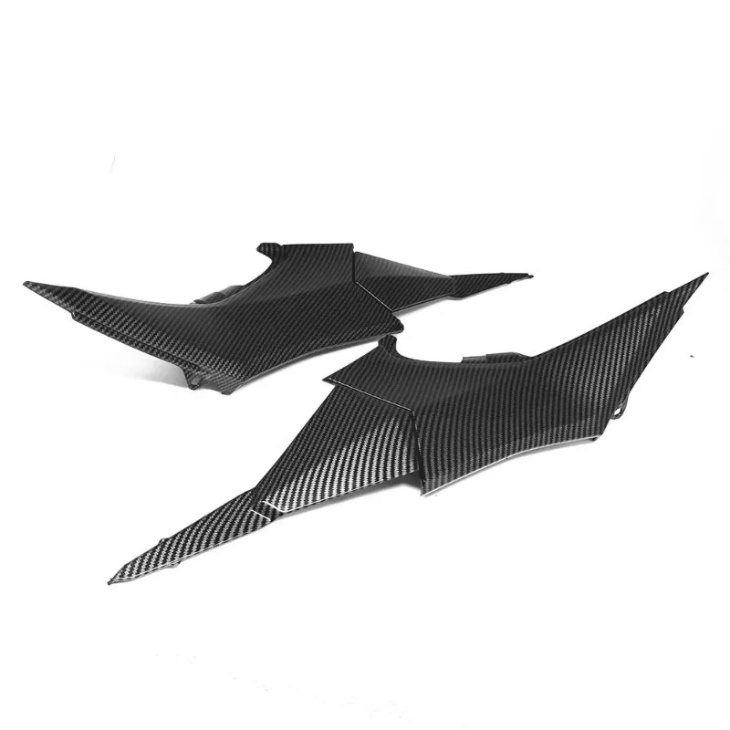 For 2013-2016 KAWASAKI Z800 Hydro Dipped Carbon Fiber Finish Motorcycle Z 800 Panel Driver Seat Sid