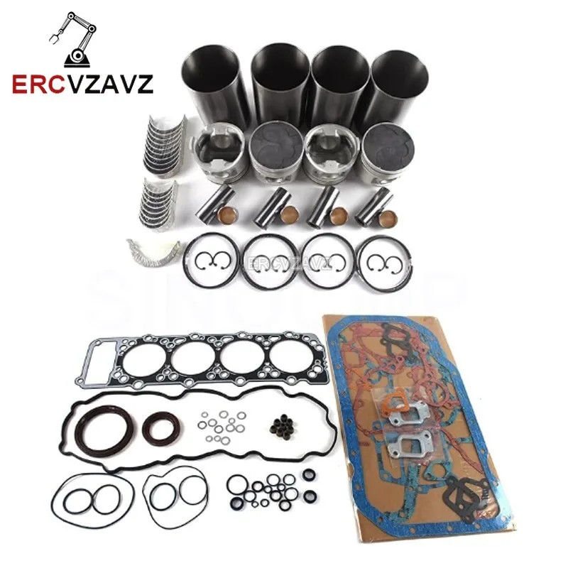 4M40 4M40TD Engine Rebuilding Kit For Sumitomo SH60 SH60-2 for 307B Mitsubishi Engine Excavator Par