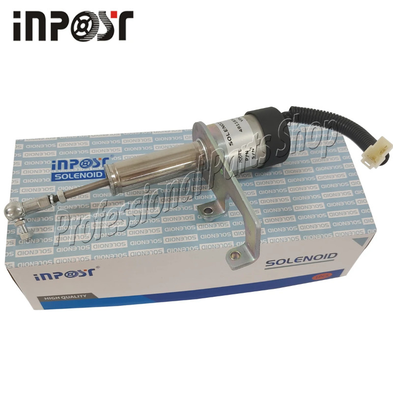 12V Fuel Shutoff Solenoid 4911834 for Cummins Engine