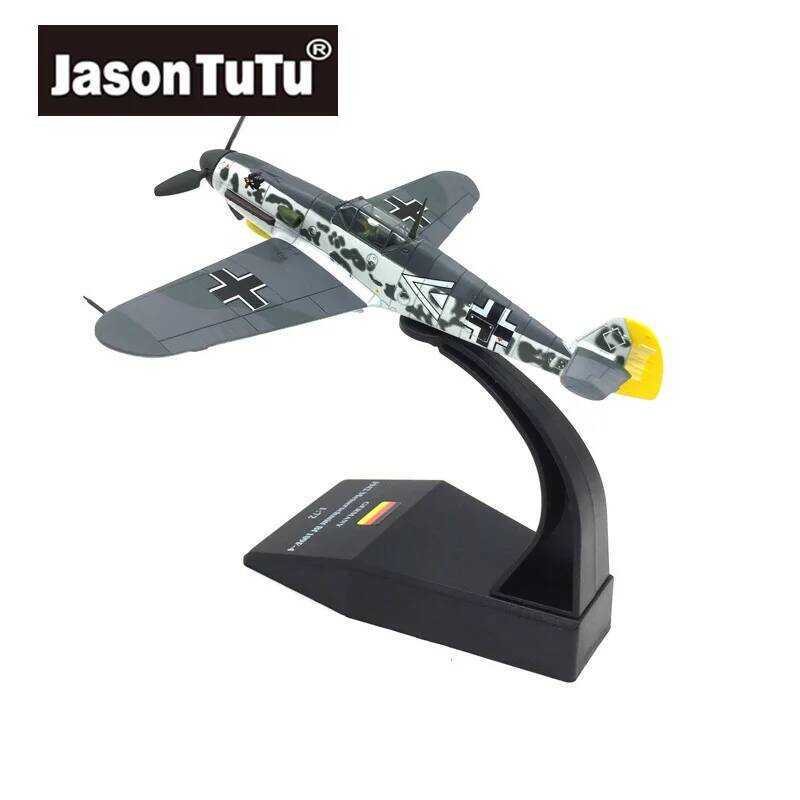 C JASON TUTU 1/72 Scale Diecast Alloy Model German Fighter War Thunder Bf10 Military Missile Bomber