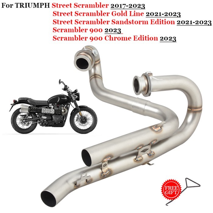 For TRIUMPH Street Scrambler 17-23 Gold Line / Sandstorm Edition 21-23 Scrambler 900/Chrome Edition
