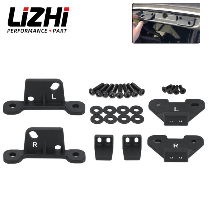 Car Hard Top Mounting Bracket Kit For Jeep Wrangler JL 4Xe Gladiator JT 18-24
