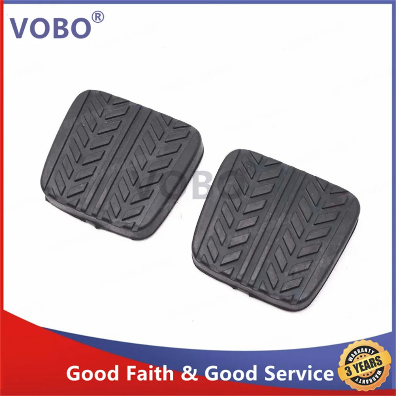 Set Of 2 Brake Clutch Pedal Pads S083-43-028 For Mazda RX-7 B-Serles MPV MX-3/6 323 626 929 B2000 B
