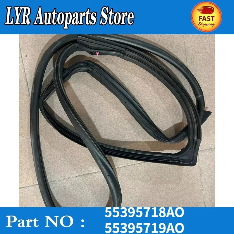 NEW High quality FOR 07-18 JEEP WRANGLER REAR LEFT OR RIGHT SIDE DOOR WEATHERSTRIP SEAL OE 55395718