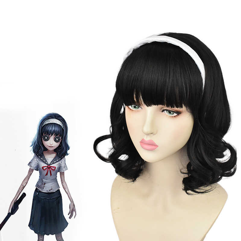วิกผมแมทต์สำหรับcosplay อานิเมะแม่มด Kawagami Tomie จากเรื่อง Dream ทำจากผ้าไหม มี texture ธรรมชาติ 