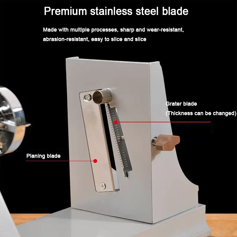 Potato Chips Cutter Manual Potato Cutter Potato Slicer Vegetable Shredder Stainless Steel 3 Blades