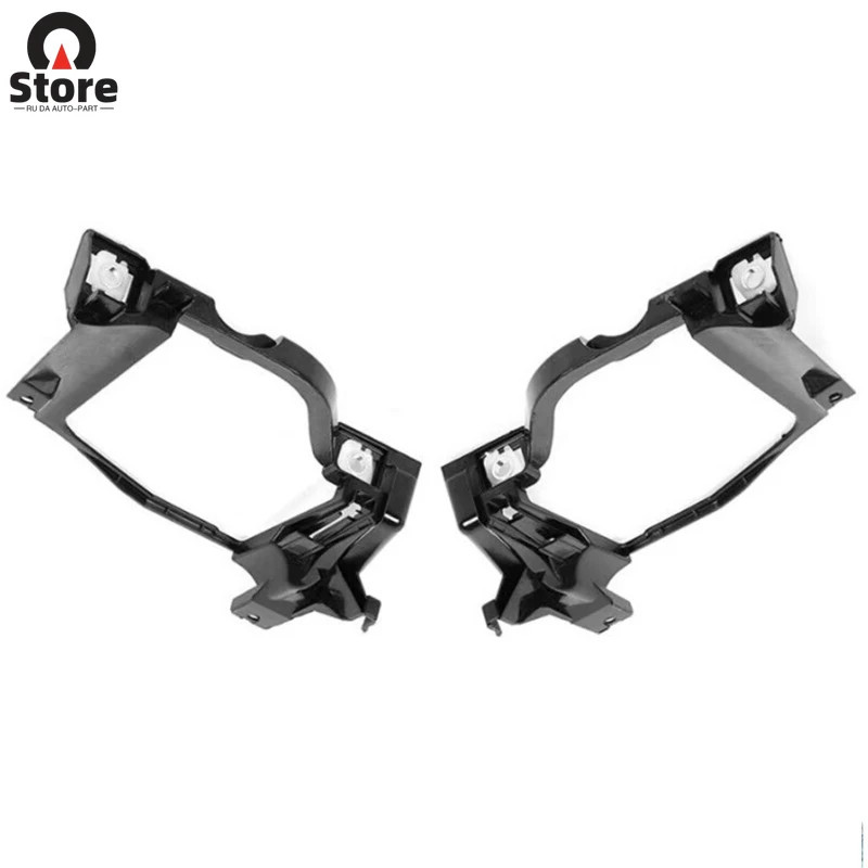 63126936090 63126936089 Black Headlight Mounting Brackets Support Fit for BMW 5 Series E60 E61 525I