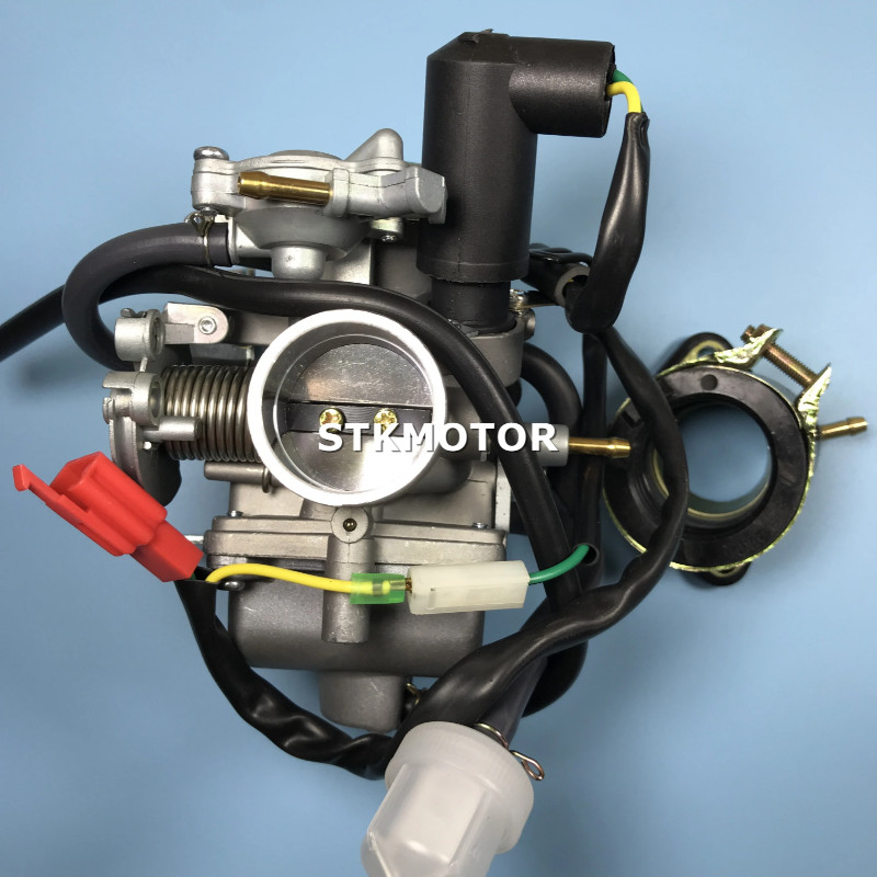 Hammerhead SS250 250CC Go Kart Buggy Carburetor with Intake Manifold