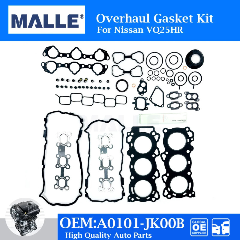 Engine Rebuild Overhaul Gasket Kit For Nissan VQ25HR Rear Wheel Drive Auto Cylinder Head Gasket Set