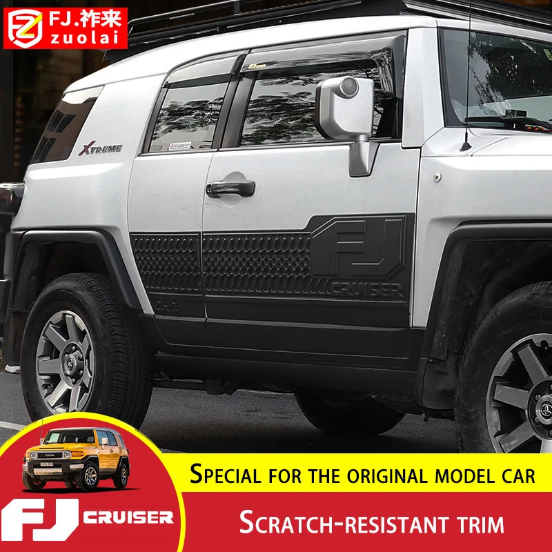 Body Kits For Toyota FJ Cruiser Door Anti-Rubbing Decoration FJ Cruiser Scratch-Resistant Trim Exte