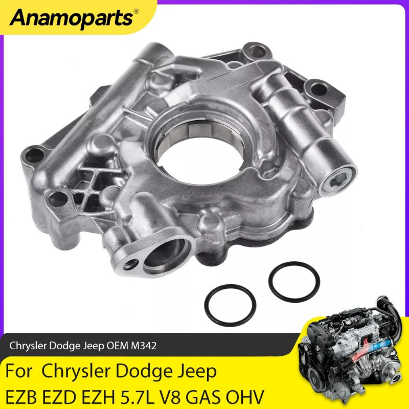 Engine Parts Oil Pump Fit 5.7 L V8 Gas For 05-08 Jeep Grand Cherokee Chrysler 300 Aspen 03-08 Dodge