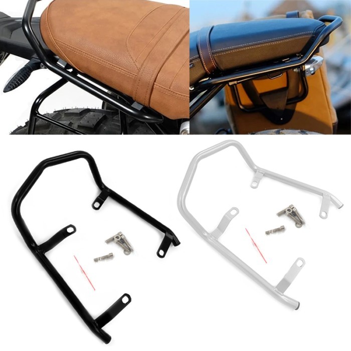 RNINET R 9T Rear Seat Luggage Carrier Rack Support Shelf Handle Grip For BMW R NINE T R9T Scrambler