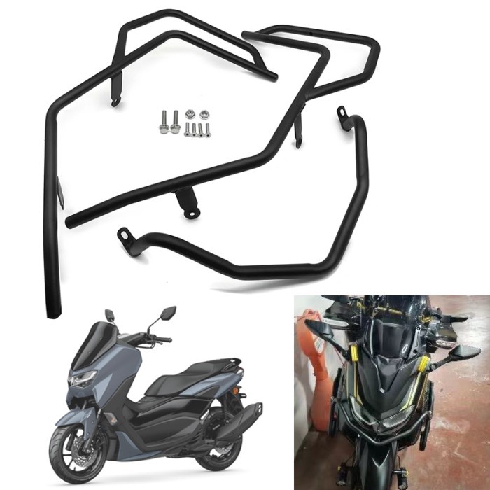 Fit For Yamaha NMAX155 2021 2022 2023 Motorcycle Engine Bumper Guard Frash Stunt Cage Crash Bar Eng