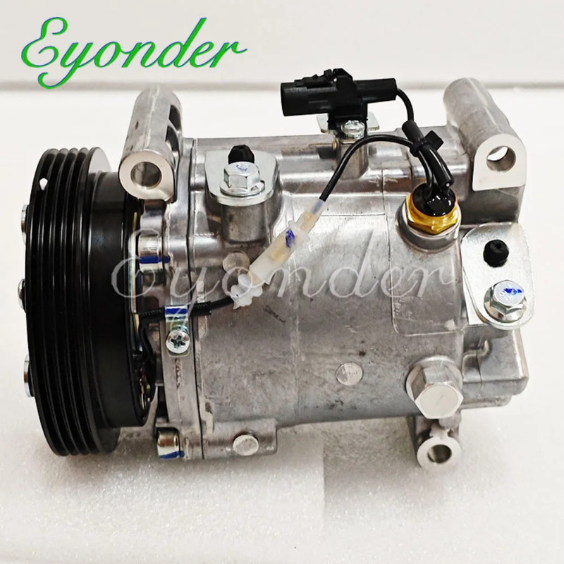 SV08A AC Air Conditioning Compressor Cooling Pump PV4 for Suzuki SWIFT III MZ EZ 1.3 1.5 1.6 M15A M