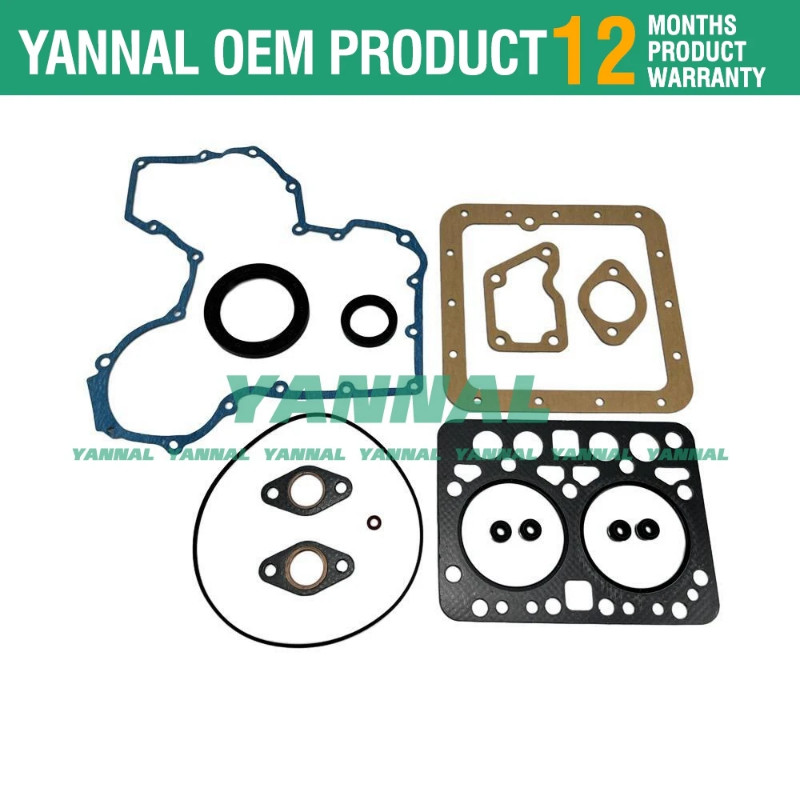 Kubota ZL600 Overhaul Full Head Gasket set Kit Fit For B6000 Tractor Engine Part