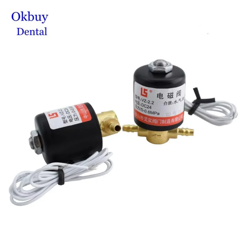 DC24V Electromagnetic Valve Dental Solenoid Valve for Air Compressor