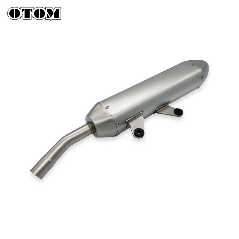 OTOM 2023-2025 Motorcycle Exhaust Muffler Silencer Stainless Steel Connect Pipe For KTM HUSQVARNA S
