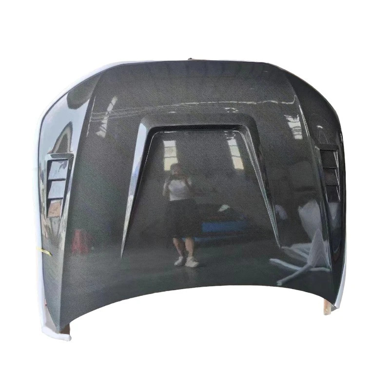 Carbon Fiber for Audi A4 S4 B8.5 B9 Racing Rear Bumper Lip Diffuser Front Engine Bonnet Hood Sedan