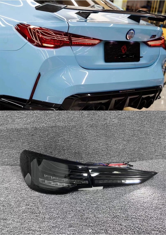 Taillight Assembly LED Dynamic Tail Light For 2020 2021 2022-2023 BMW 4 Series G22 G23 G26 G82 M4 C