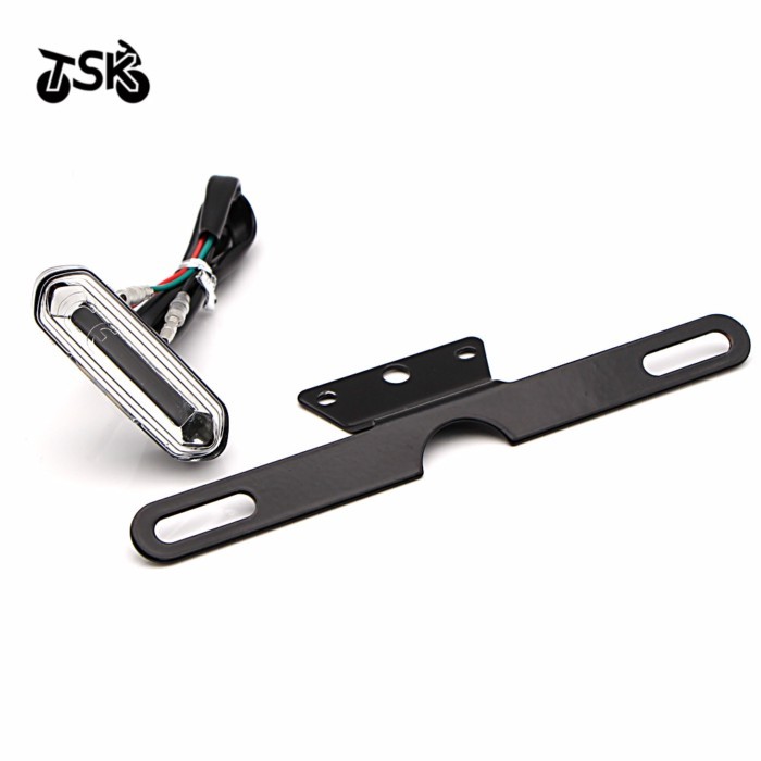 License Plate LED Light MOTO For YAMAHA FZS FZ6 FZ1000 FZ1 FZ8 FAZER FZ07 FZ 09 Universal Motorcycl