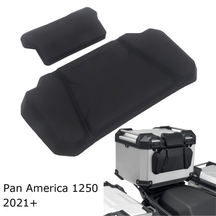 FOR PAN AMERICA 1250 PA1250 PANAMERICA1250 Passenger Backrest Back Pad Rear Saddlebag Trunk 3M Stic