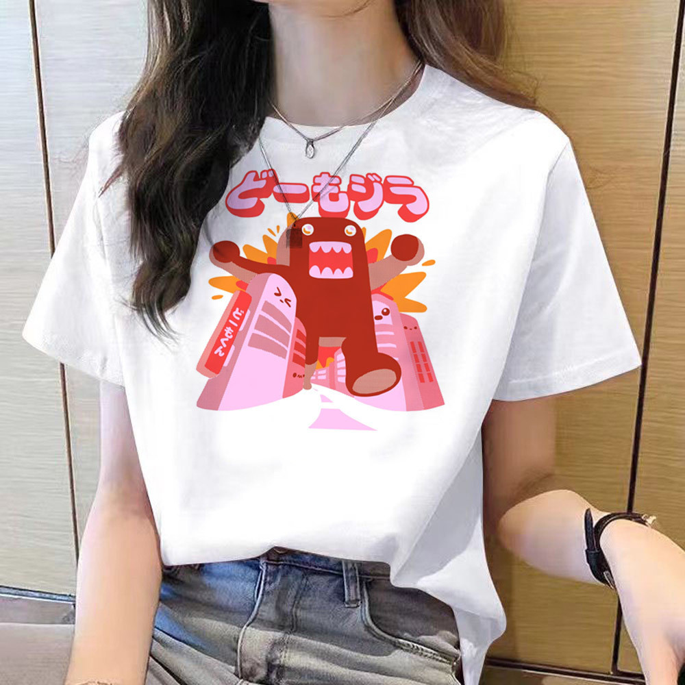 Domo เสื้อยืดกราฟิก kawaii dollette Retro 80s สำหรับปาร์ตี้