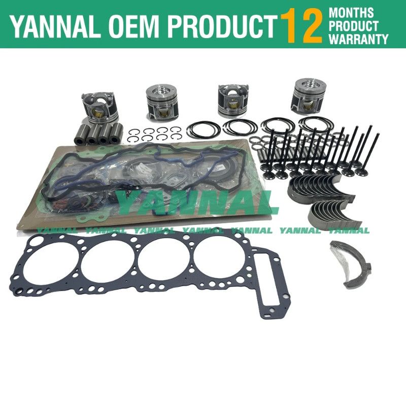 Overhaul Rebuild Kit (No Liner) For Hino J05E J05E-TA KOBELCO SK250-8 SK210-8