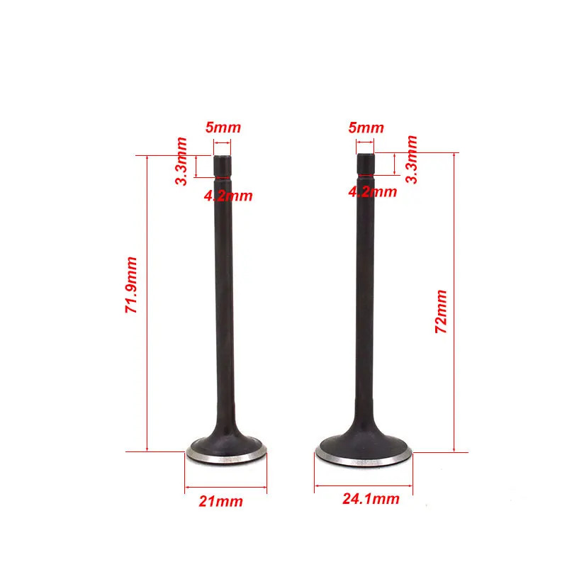 Motorcycle Engine Valve Intake Exhaust Stem Valve Oil Seal for Haojue Suzuki FW110 FW 110 110cc  Cu