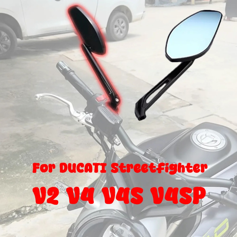 Motorcycle Rear View Mirror For DUCATI Streetfighter V2 V4 V4S V4SP 2019 2020 2021 2022 848 Left Ri