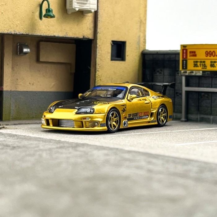 INNO 1: 64 Toyota SUPRA SUPRA A80 TOP SECRET GT300 โมเดลรถอัลลอย