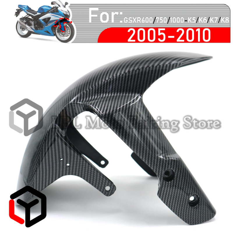 Front Wheel Fender Mudguard Splash Guard Protecto Fairing Fit For Suzuki K5 K6 K7 K8 GSXR 600/750 2