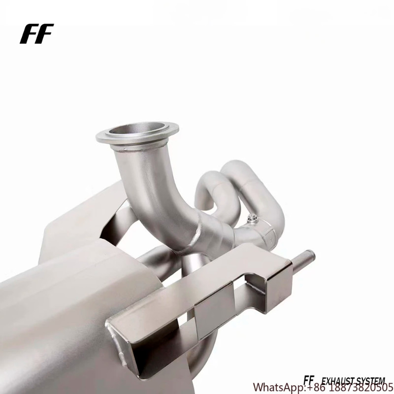 Growling Sound High Performance Sound Muffler Exhaust For Audi R8 V10 5.2 Plus year 2017+ Catback