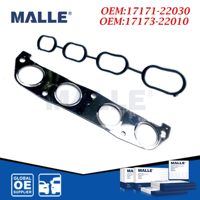 For Toyota Lexus Corolla Celica 1ZZ FE ZZE122 Engine Intake Exhaust Manifold Gasket Set Car Accesso