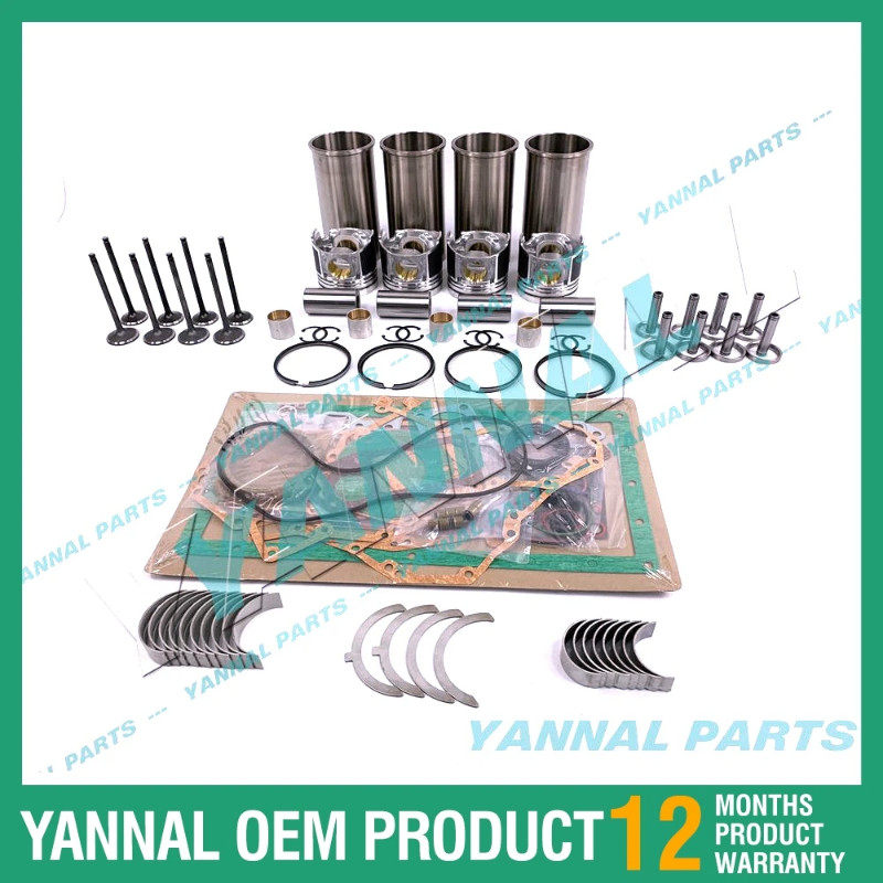 For Volvo D5D Engine BL60B Backhoe Loader Overhaul Rebuild Kit