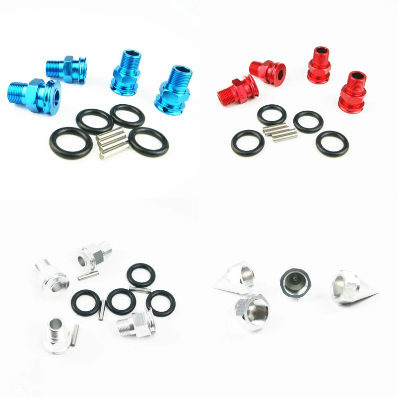Wheel Hub Extender Axles Adaptors For Losi 5ive T Rovan LT KM X2 30 degree North 1/5 Rc Car