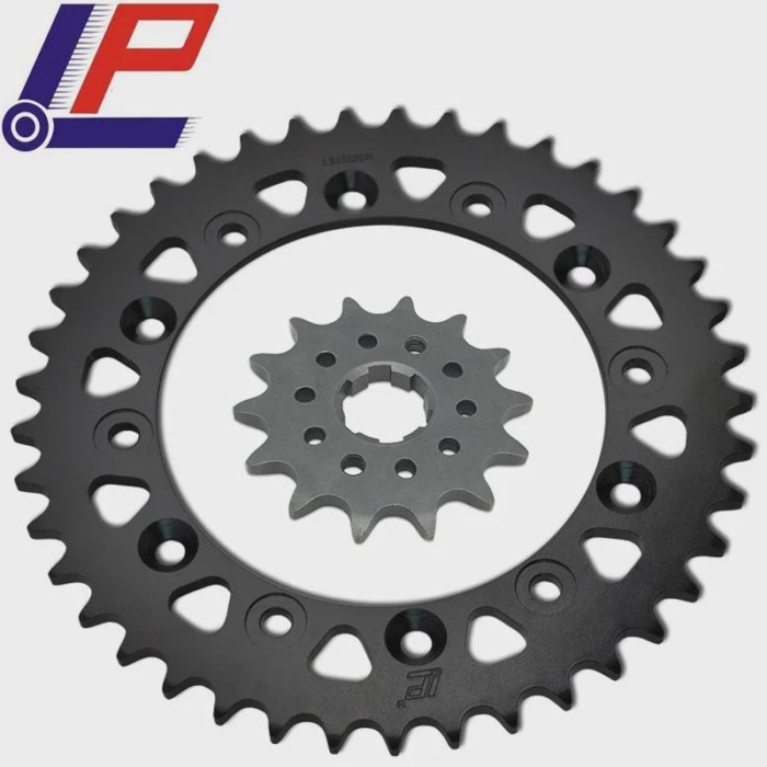 LOPOR 520 CNC 14T 41T Front Rear Motorcycle Sprocket For Honda XL500 S XL500S XL 500 1979 1980 1981