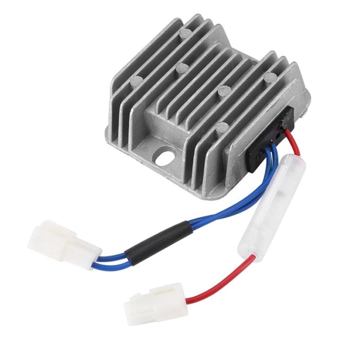 Engine Voltage Regulator 186F DC12V Aluminum Voltage Regulator AVR For KDE3500 5000 6500 6700 Gener