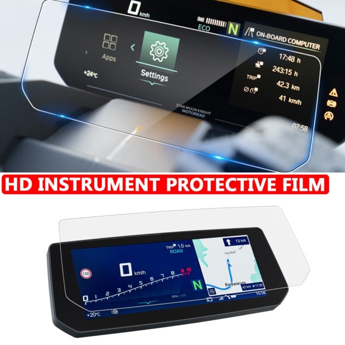 Motorcycle Accessories Instrument Film For BMW Definition CE 04 CE04 Scratch Cluster Screen Dashboa