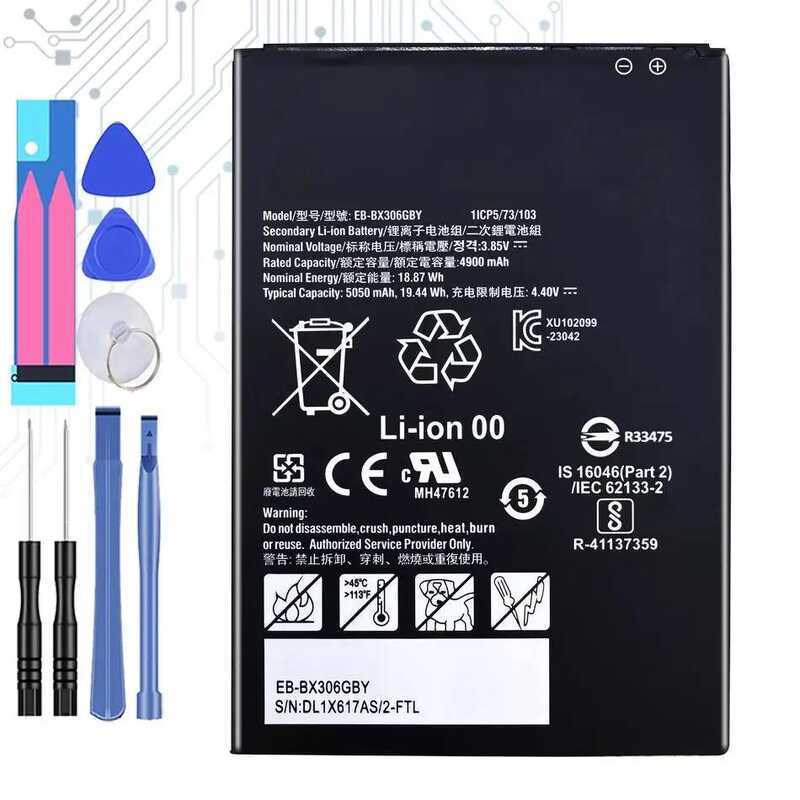 Battery EB-BX306GBY For Samsung Galaxy Tab Active 5 SM-X300 Wi‑Fi For Galaxy Tab Active5 SM‑X306B 5G