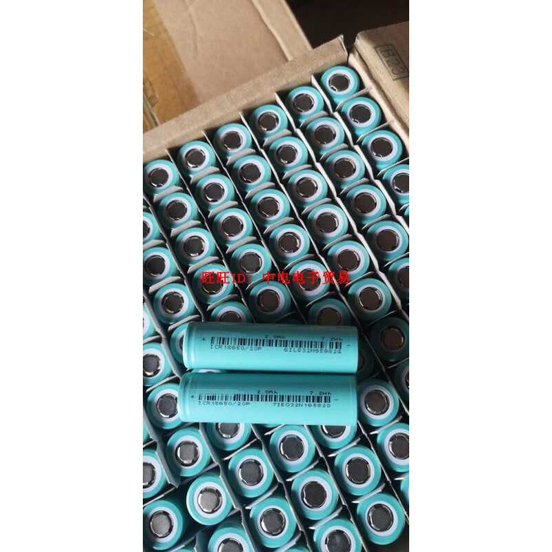 18650 แบตเตอรี่พลังงาน 10C 2000mAh
